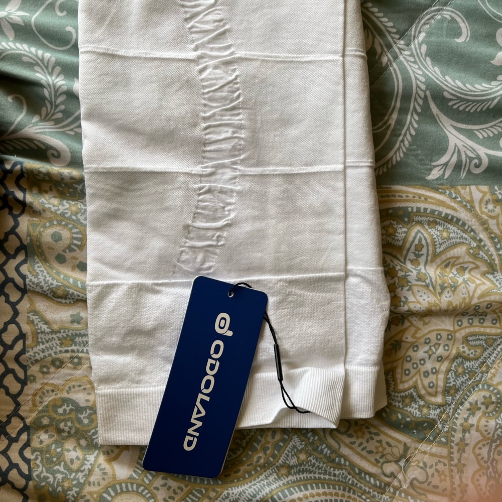 Odoland White Sweatpants